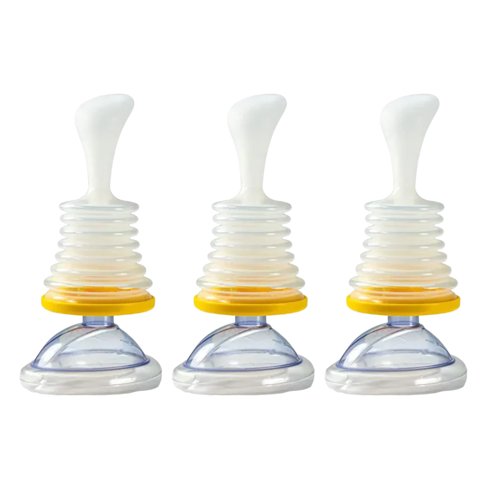 3x Anti-choking device